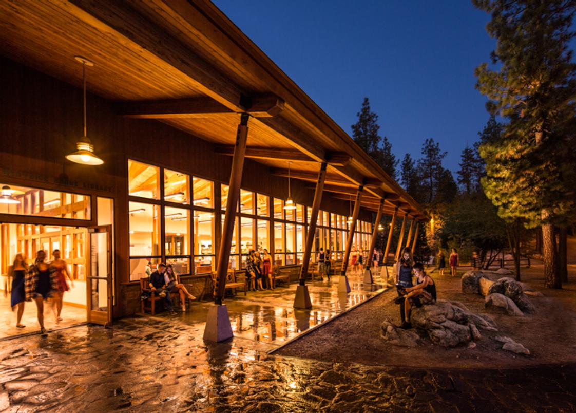 Idyllwild Arts Academy Photo - Krone Library is home to countless resources and study spaces for IAA students as well as the College Counseling Office. Our College Counseling staff work with our students throughout their time at the Academy, helping them prepare for the next step in their artistic journey.